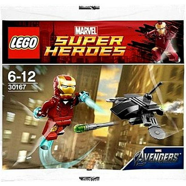 Bagged LEGO Super Heroes Iron Man Minifigure from 76167